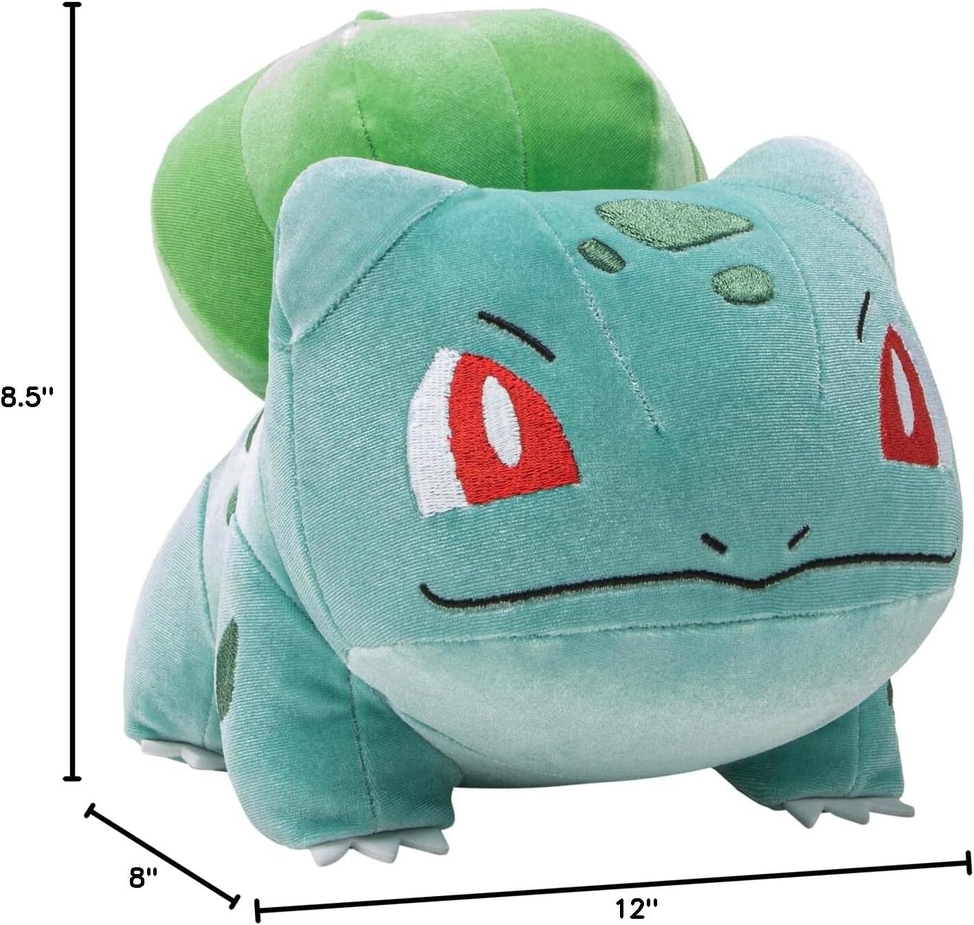 image:imagePokemon Squirtle Select Velvet Plush 8Inch Squirtle Plush with Unique Velvet Fabric and Authentic DetailsBulbasaur