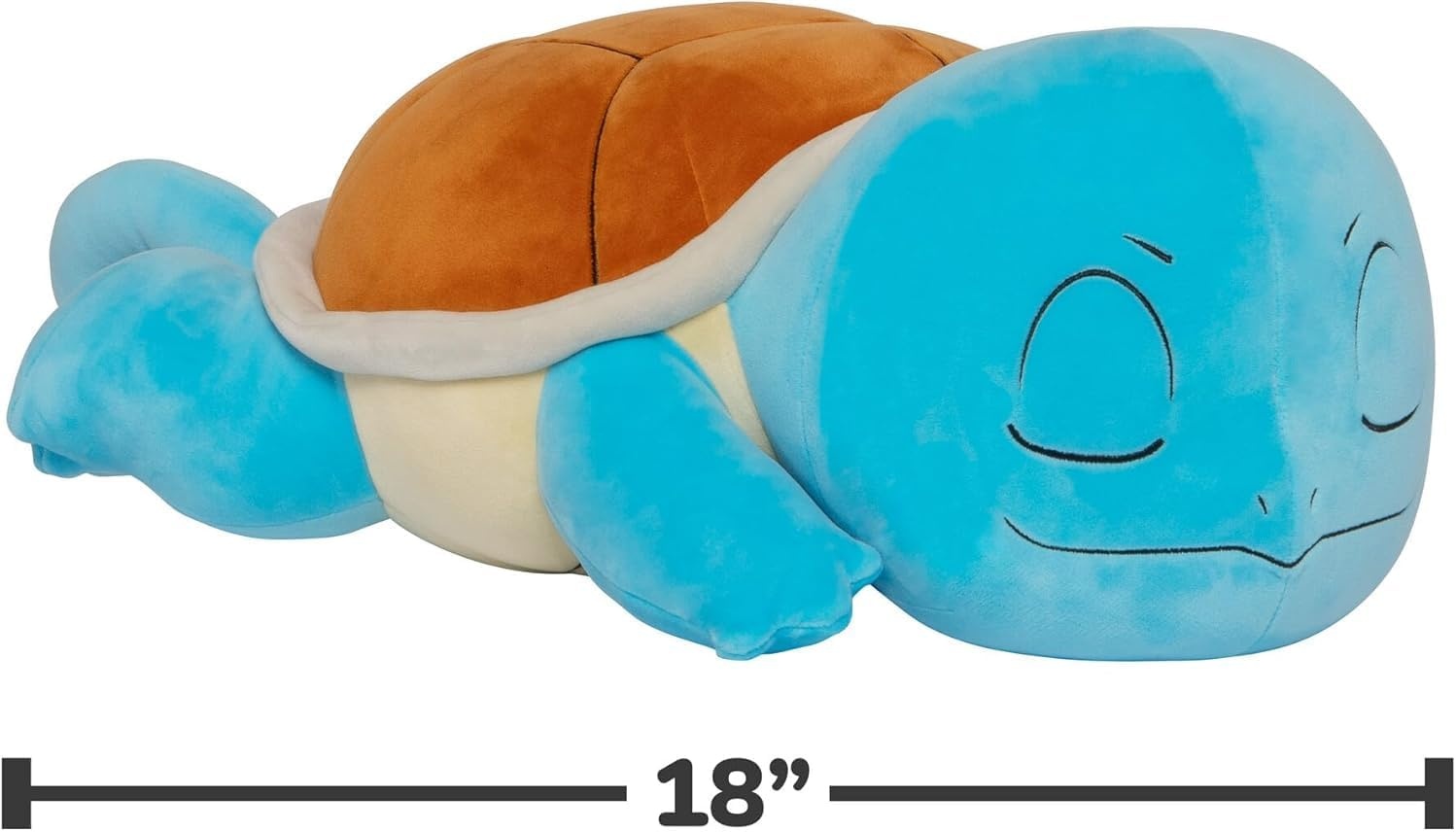image:imagePokemon Squirtle Sleeping Plush 18Inch Premium Plush in Sleeping PoseSquirtle