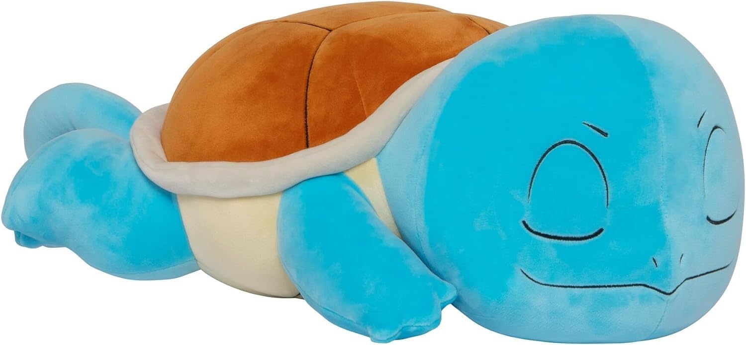 image:imagePokemon Squirtle Sleeping Plush 18Inch Premium Plush in Sleeping PoseSquirtle