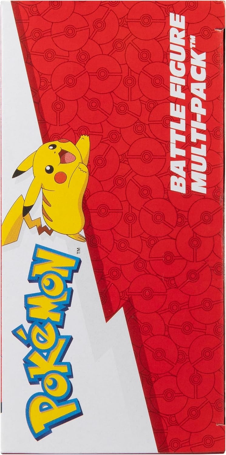 image:imagePokmon Battle Figure 2 Pack Features 45Inch Cinderace and 2Inch Pikachu Battle Figures with Accessory Amazon ExclusiveSprigatito Snorlax