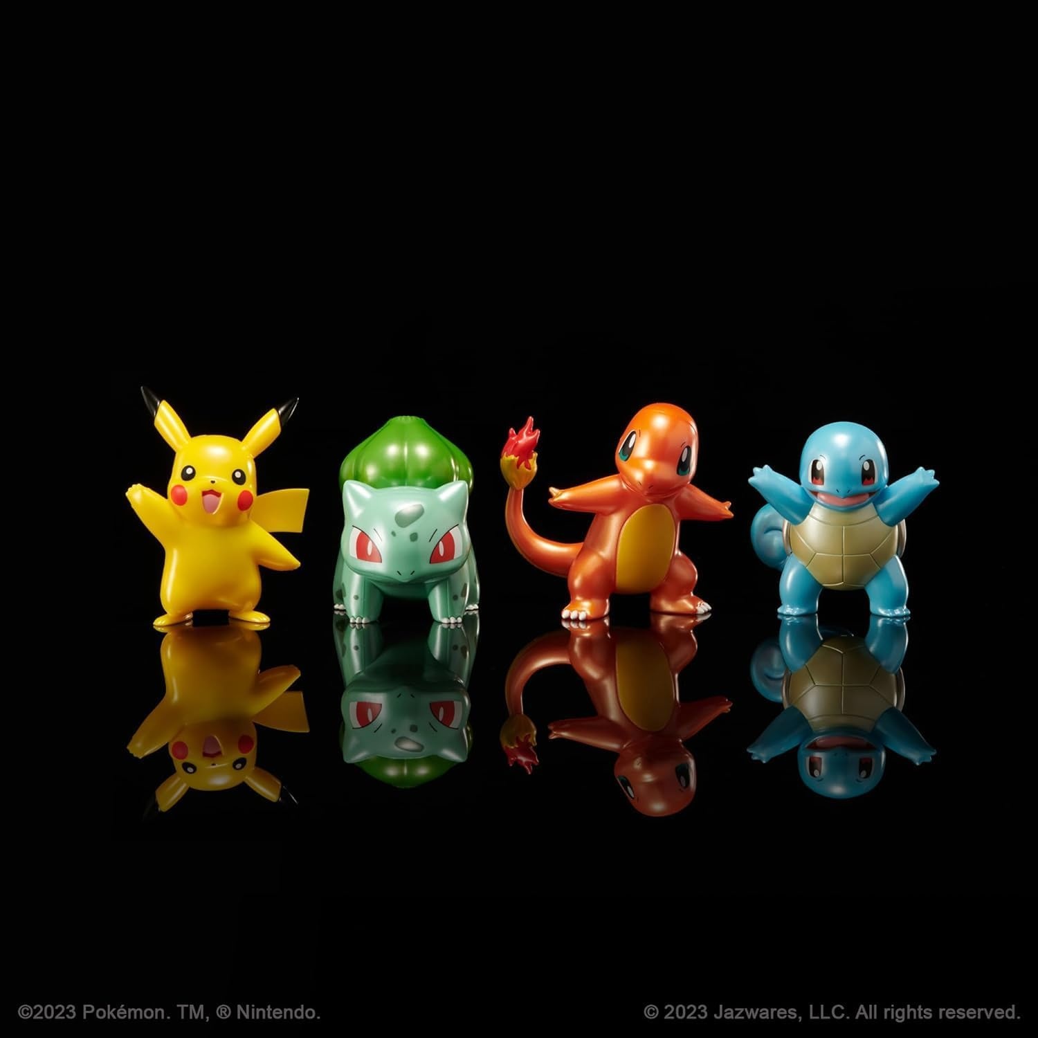 image:imagePokmon Select Metallic Battle Pack Four 3inch Battle Figures with Special Metallic Finish