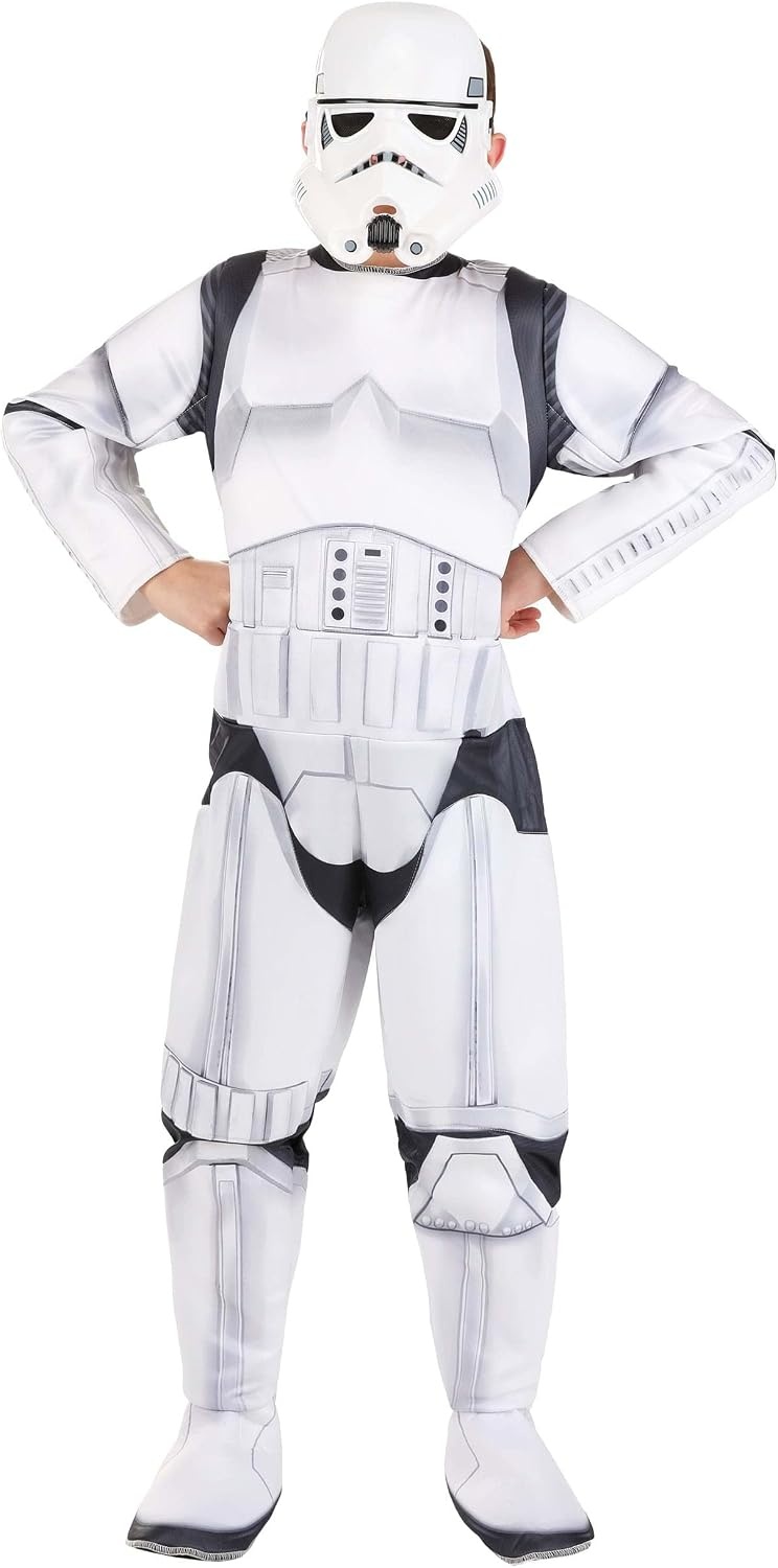 image:imageSTAR WARS Boys Deluxe Stormtrooper Costume Kids Halloween Costume Child Officially LicensedXsmall