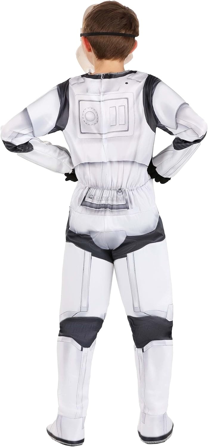 image:imageSTAR WARS Boys Deluxe Stormtrooper Costume Kids Halloween Costume Child Officially LicensedXsmall