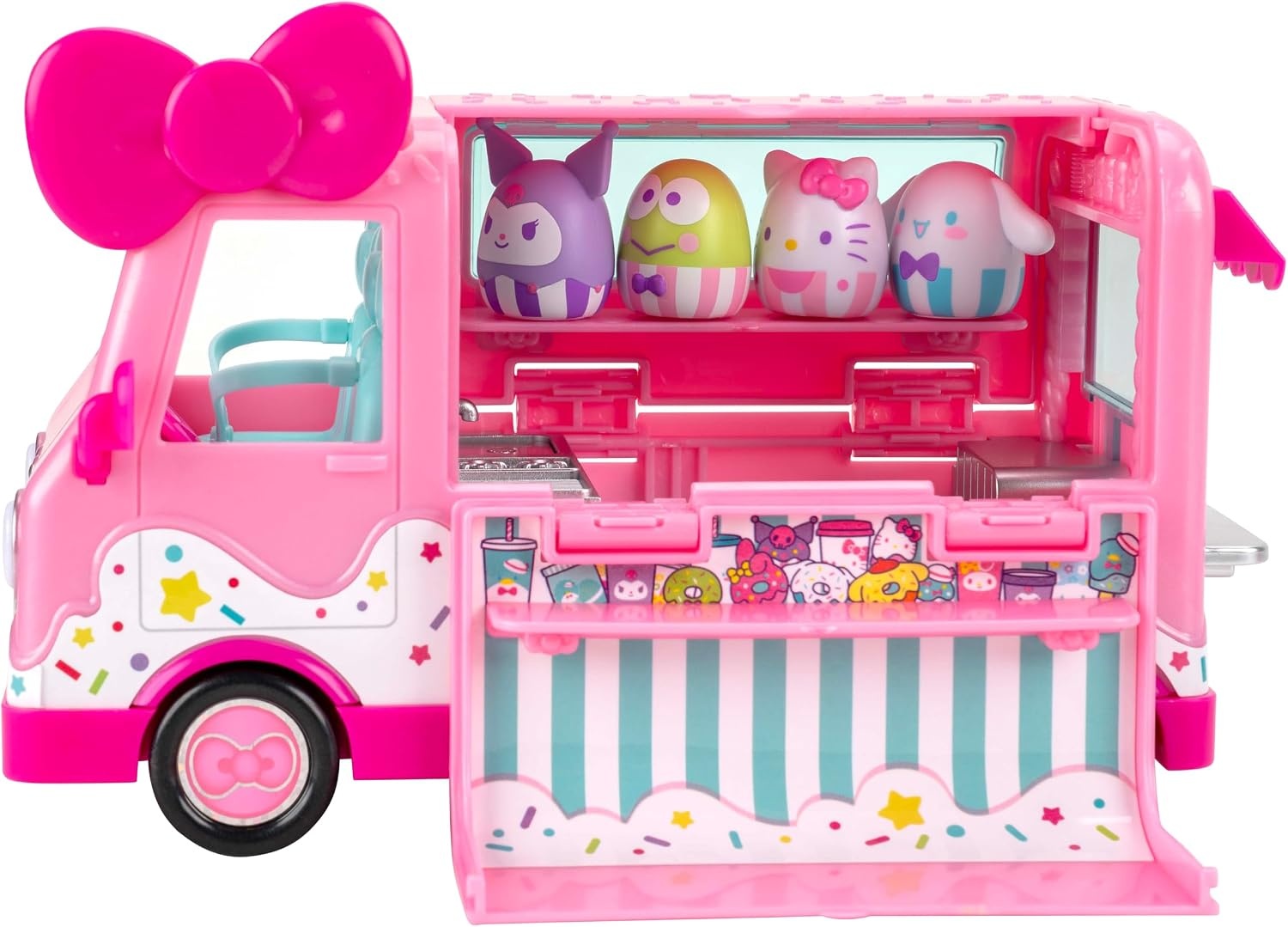 image:imageSquishalongs Hello Kitty and Friends Hello Kitty Cafe Truck Playset