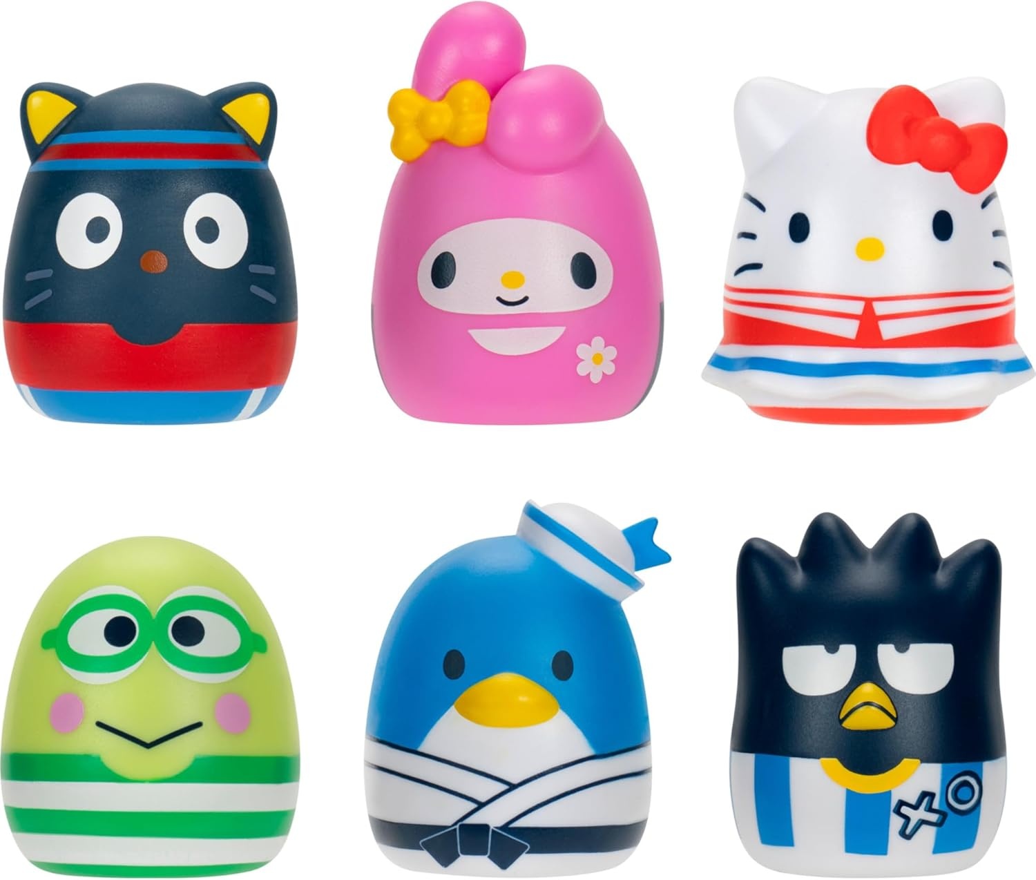 image:imageSquishalongs Hello Kitty and Friends Ice Cream MiniSquish Accessory 6PackCute Sports