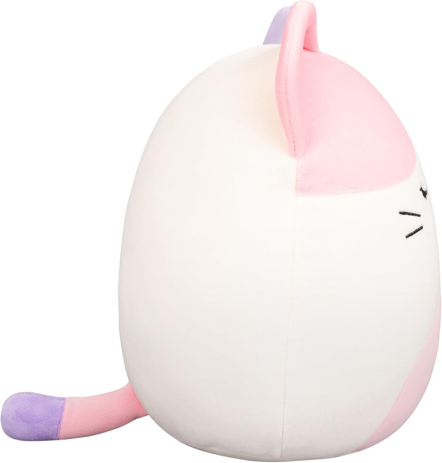 image:imageSquishmallows 8Inch Tahoe Tortoiseshell Cat Little Ultrasoft Official Kelly Toy PlushPink and Purple Calico Cat
