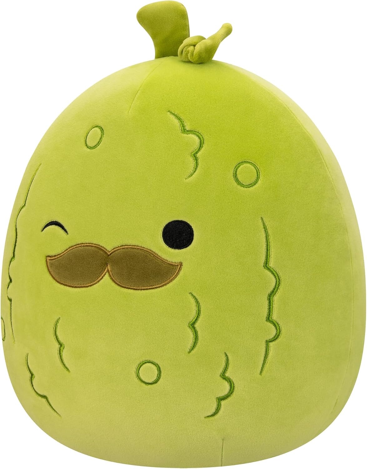 image:imageSquishmallows Original 12Inch Charles Pickle with Mustache MediumSized Ultrasoft Official Jazwares PlushCharles Pickle With Mustache