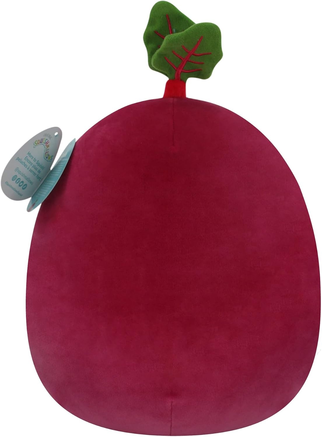 image:imageSquishmallows Original 12Inch Charles Pickle with Mustache MediumSized Ultrasoft Official Jazwares PlushPurple Beet