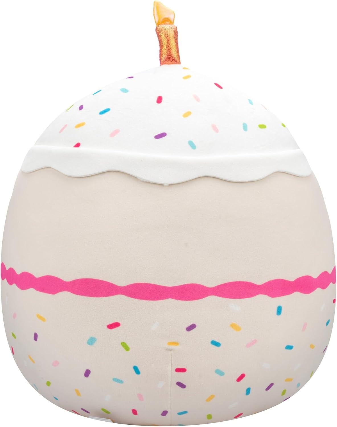 image:imageSquishmallows Original 14Inch Lyla Vanilla Birthday Cake with Rainbow Sprinkles Embroidery Official Jazwares Large Plush