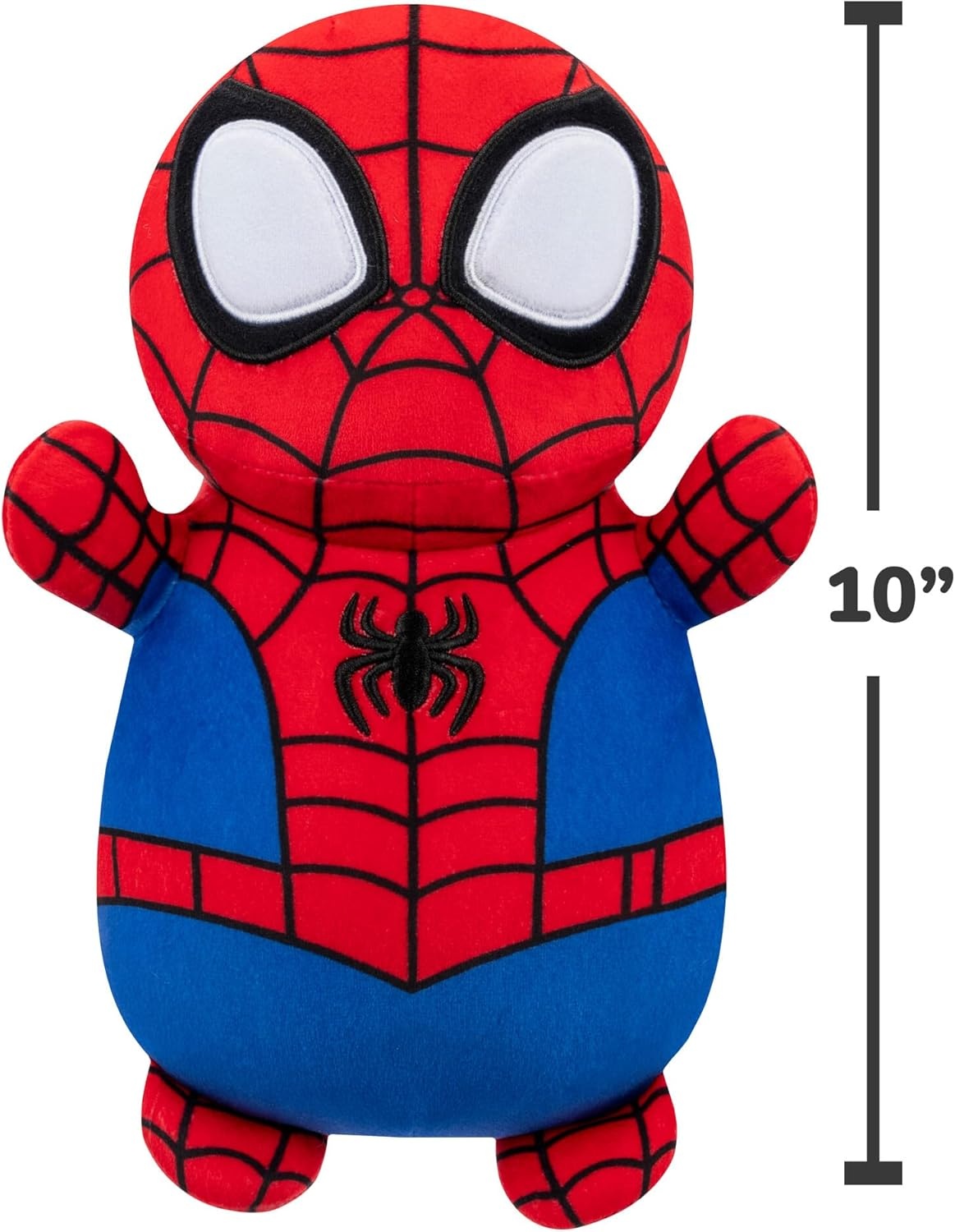 image:imageSquishmallows Original Marvel Spidey and His Amazing Friends 10Inch Hulk HugMees MediumSized Ultrasoft Official Jazwares PlushSpidey
