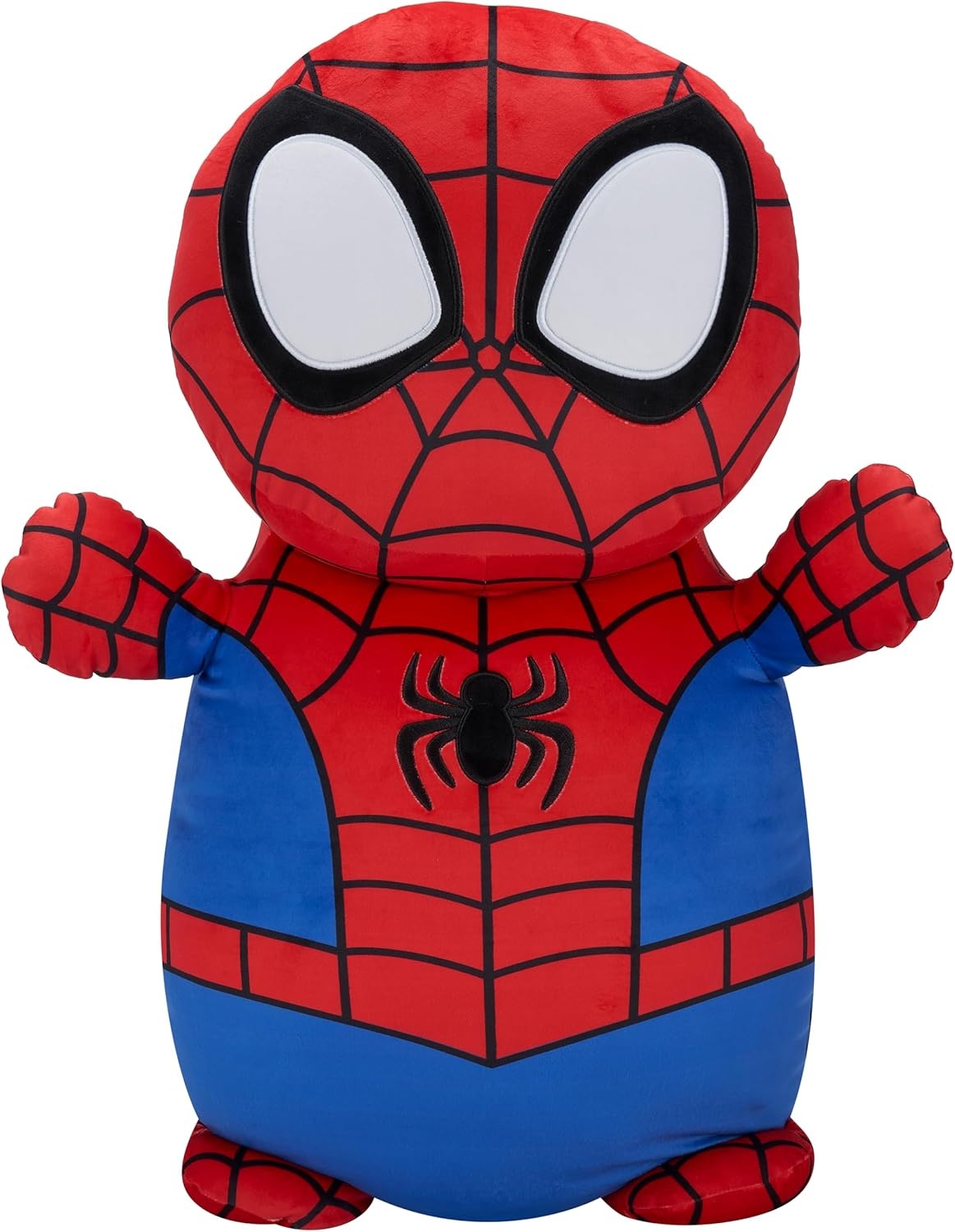 image:imageSquishmallows Original Marvel Spidey and His Amazing Friends 26in Spidey HugMees Ultrasoft Official Jazwares Plush Jumbo
