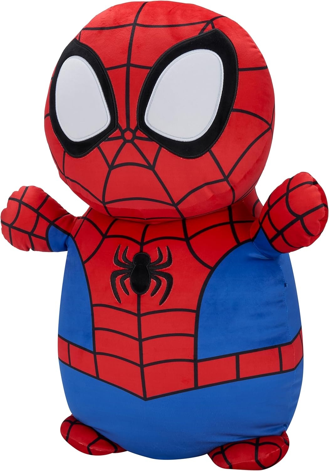 image:imageSquishmallows Original Marvel Spidey and His Amazing Friends 26in Spidey HugMees Ultrasoft Official Jazwares Plush Jumbo