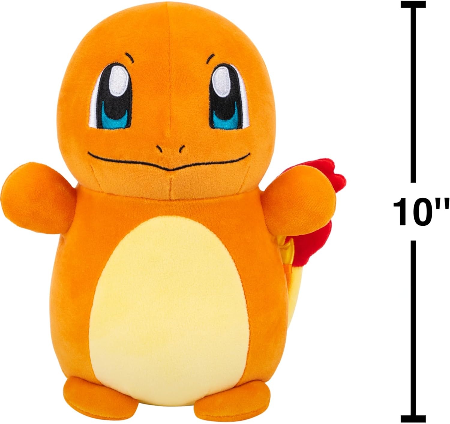 image:imageSquishmallows Original Pokmon 10in Grookey HugMees Ultrasoft Official Jazwares Plush MediumSizedCharmander