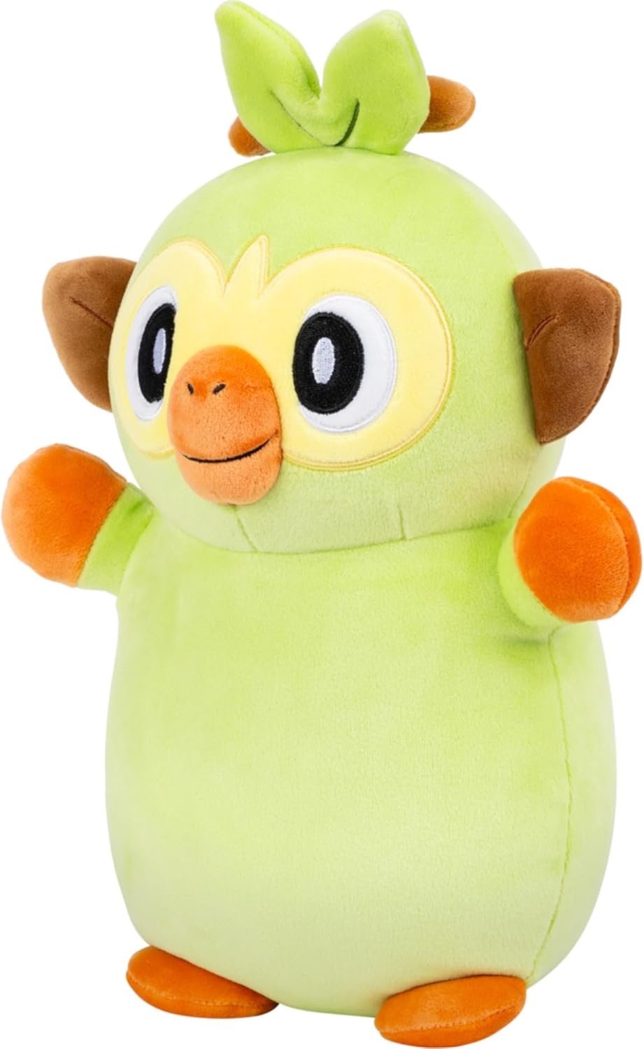 image:imageSquishmallows Original Pokmon 10in Grookey HugMees Ultrasoft Official Jazwares Plush MediumSizedGrookey