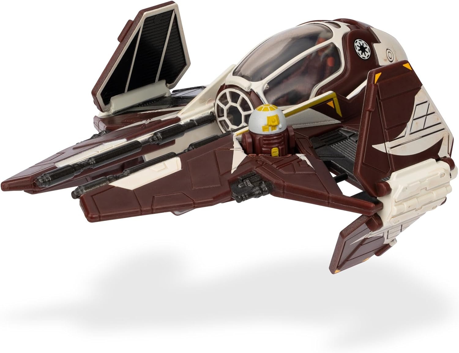 image:imageStar Wars Micro Galaxy Squadron Ahsoka Tanos Jedi Starfighters Set 5Inch and 3Inch Vehicles Two 1Inch Micro Figure Accessories
