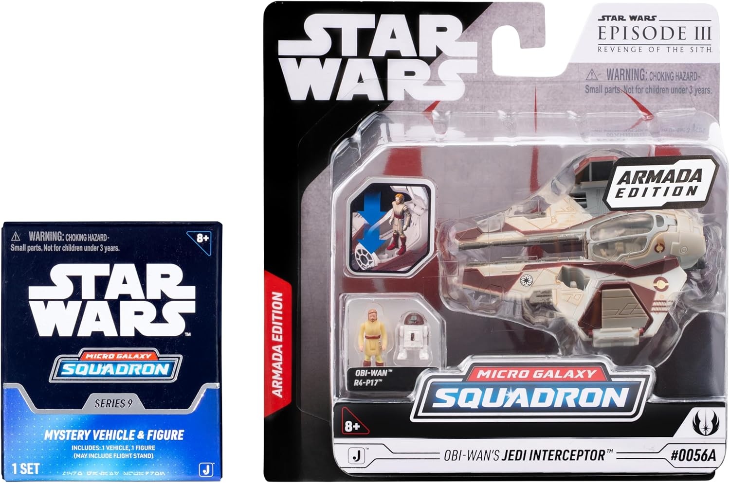 image:imageStar Wars Micro Galaxy Squadron Anakin Skywalkers Jedi Interceptor Mystery Bundle 3Inch Light Armor Class and Scout Class Vehicles with AccessoriesJedi Interceptor