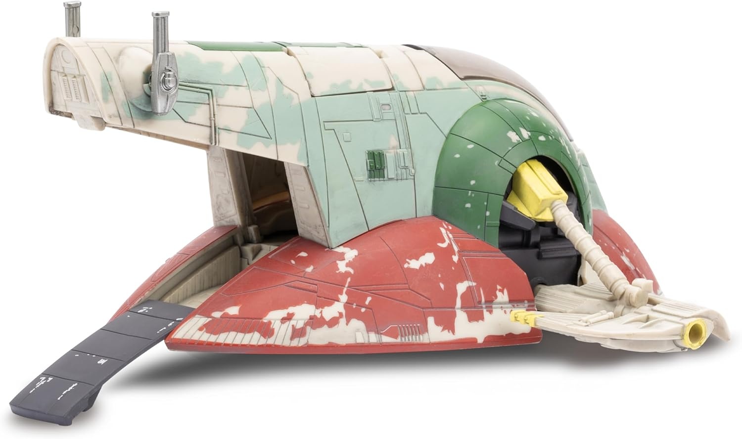 image:imageStar Wars Micro Galaxy Squadron Boba Fetts Starship Ep 5 7Inch Vehicle with Flight Display Stand and Three 1Inch Micro Figure Accessories