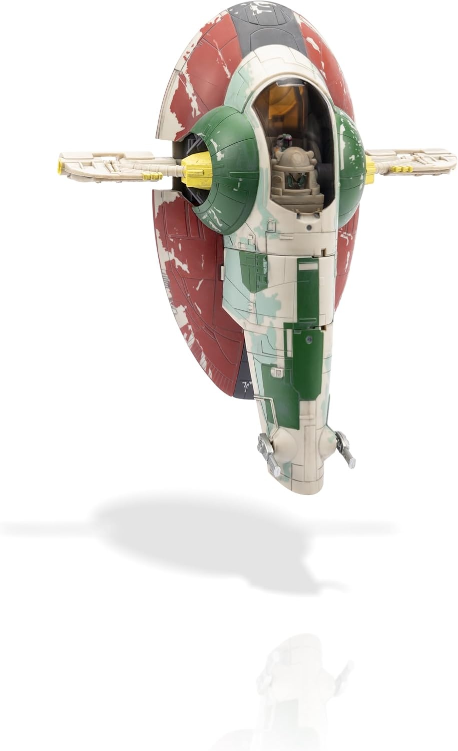 image:imageStar Wars Micro Galaxy Squadron Boba Fetts Starship Ep 5 7Inch Vehicle with Flight Display Stand and Three 1Inch Micro Figure Accessories