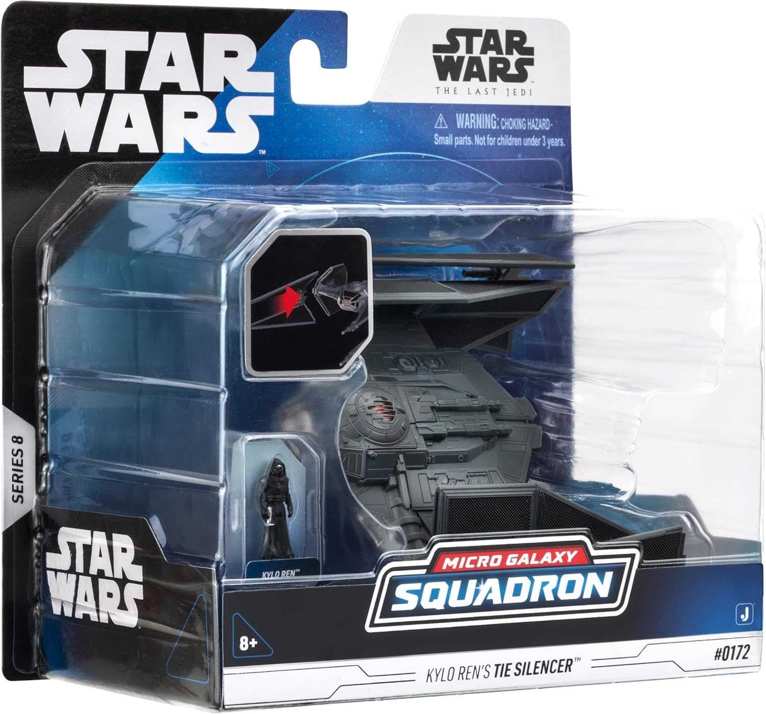 image:imageStar Wars Micro Galaxy Squadron Fiend Fighter 5Inch Vehicle with 1Inch Micro Figure AccessoryTIE Silencer
