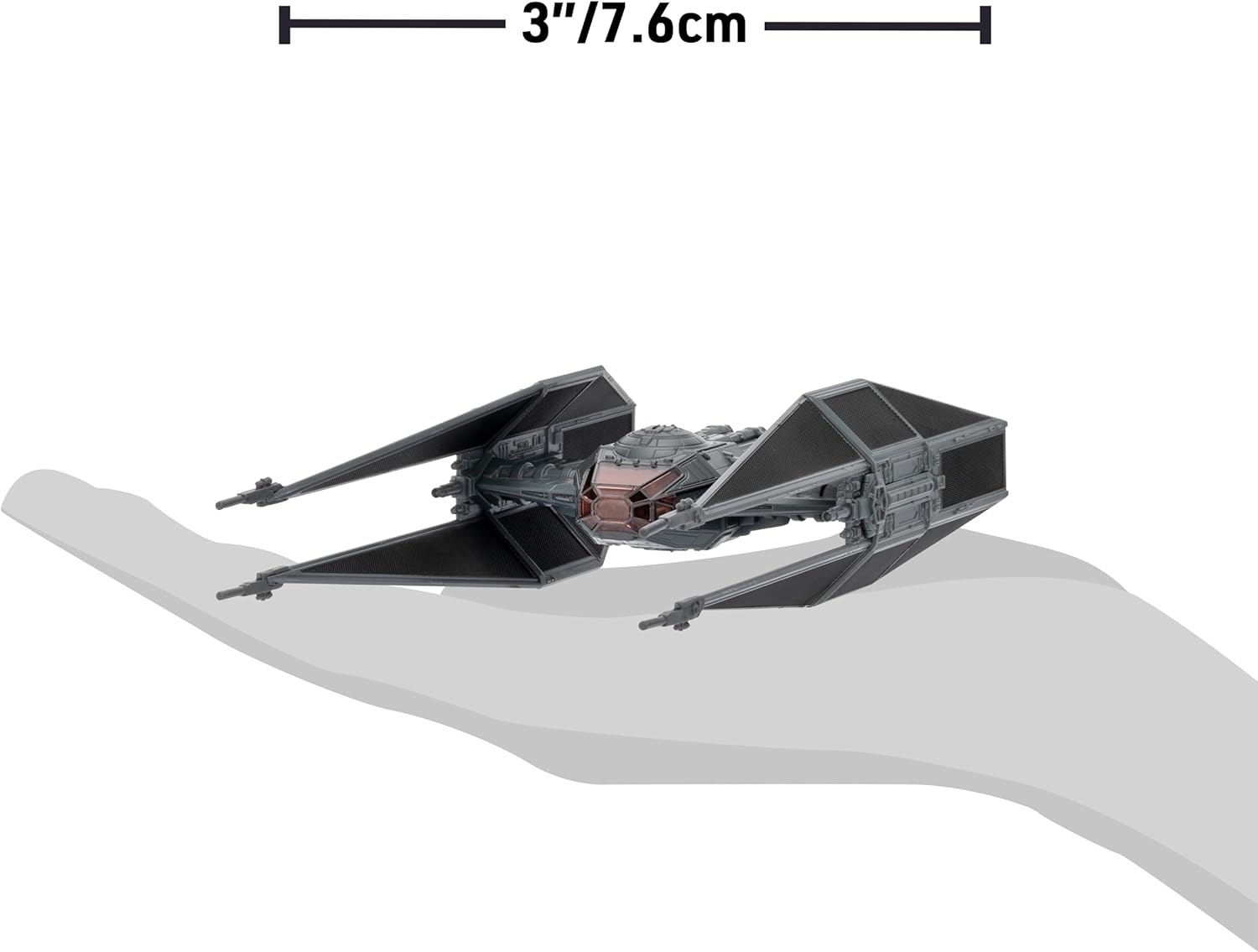 image:imageStar Wars Micro Galaxy Squadron Fiend Fighter 5Inch Vehicle with 1Inch Micro Figure AccessoryTIE Silencer