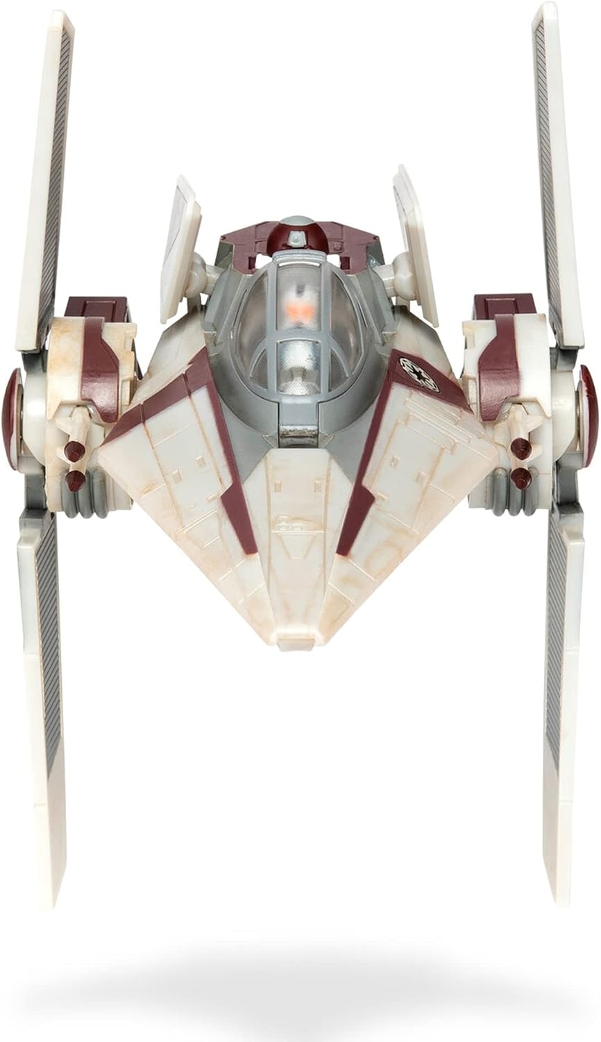 image:imageStar Wars Micro Galaxy Squadron Gold Leaders YWing 5Inch Starfighter Class Vehicle with 1Inch Jon Vander amp R2BHD Micro Figure AccessoriesVWing Starfighte