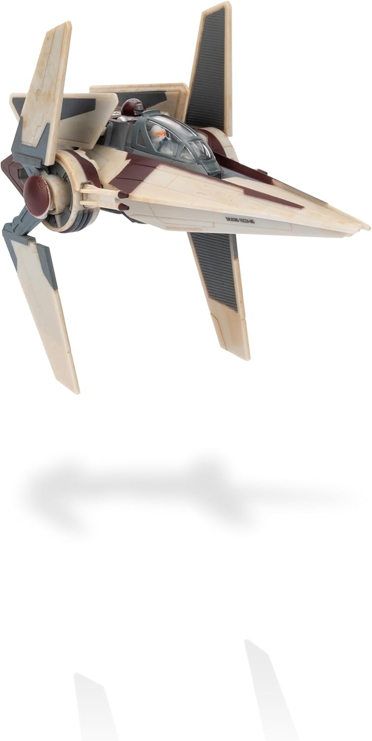 image:imageStar Wars Micro Galaxy Squadron Gold Leaders YWing 5Inch Starfighter Class Vehicle with 1Inch Jon Vander amp R2BHD Micro Figure AccessoriesVwing Starfighter Armada Edition