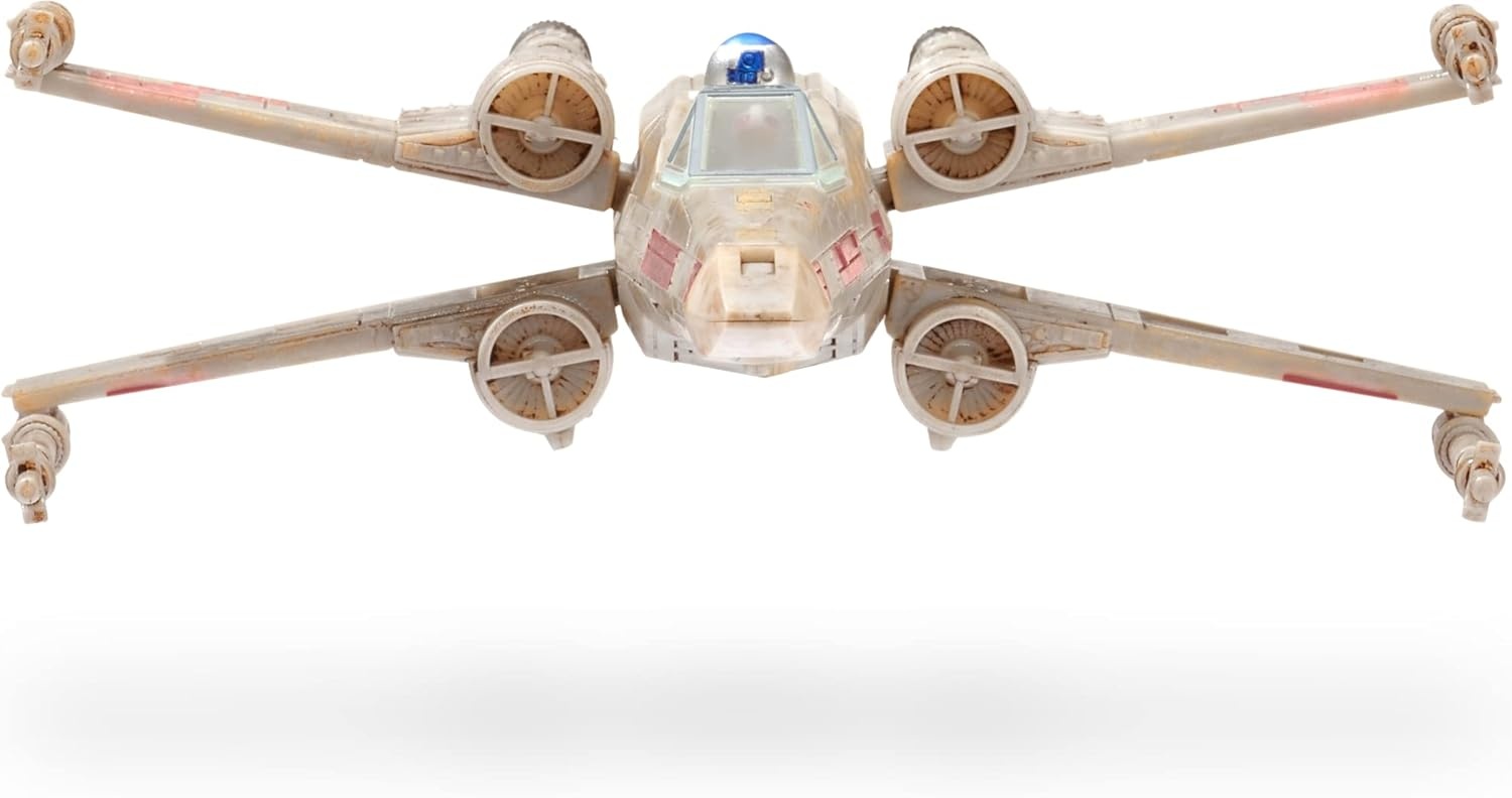 image:imageStar Wars Micro Galaxy Squadron Gold Leaders YWing 5Inch Starfighter Class Vehicle with 1Inch Jon Vander amp R2BHD Micro Figure AccessoriesXWing Starfighter