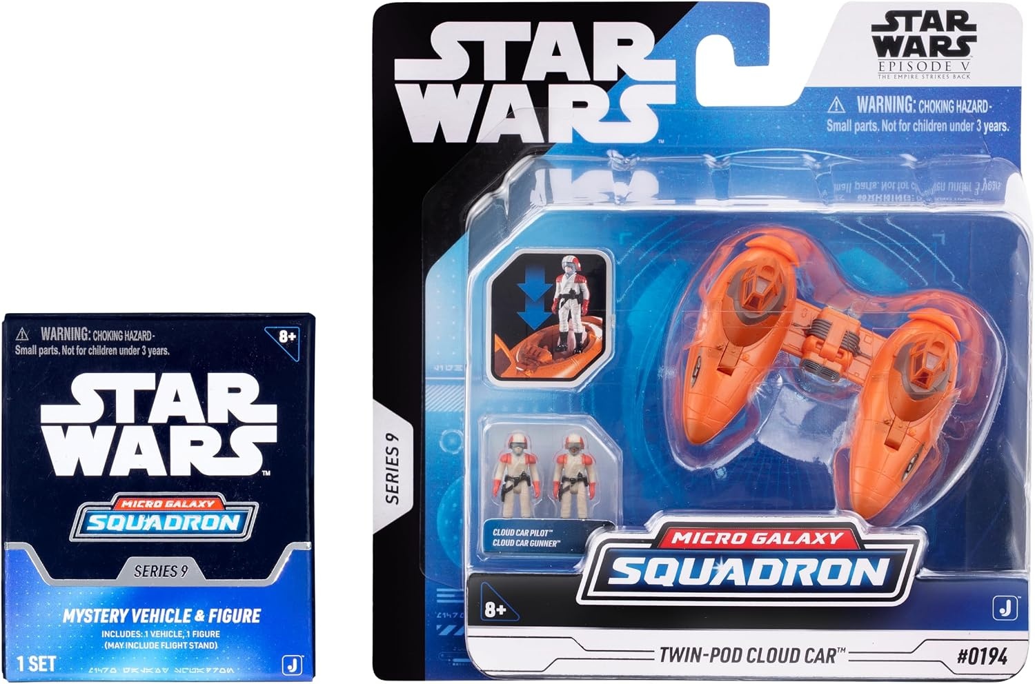 image:imageStar Wars Micro Galaxy Squadron Lt Callahans Ewing Mystery Bundle 5Inch and 25Inch Vehicles with Accessories Amazon ExclusiveCloud Car