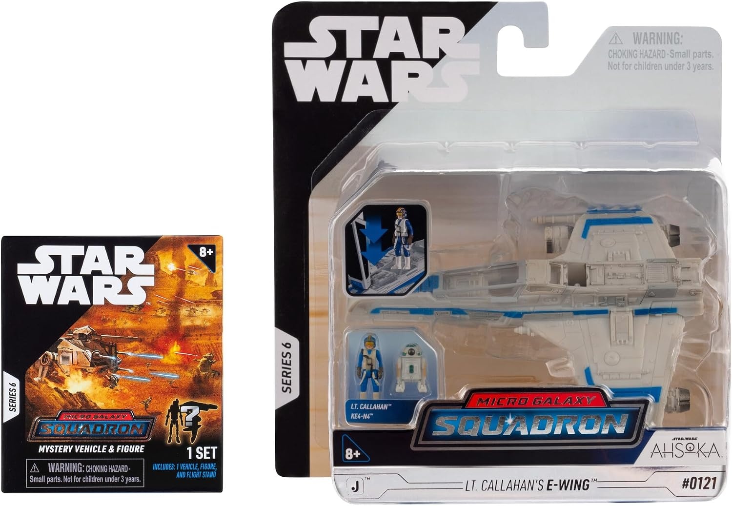 image:imageStar Wars Micro Galaxy Squadron Lt Callahans Ewing Mystery Bundle 5Inch and 25Inch Vehicles with Accessories Amazon ExclusiveLt Callahans Ewing