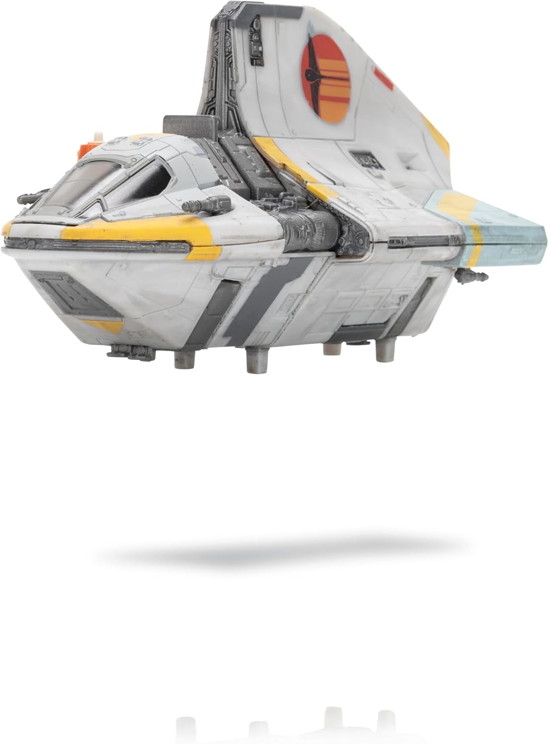 image:imageStar Wars Micro Galaxy Squadron Phantom Shuttle 5Inch Vehicle with Folding Wings and Removable Hatch Plus Two 1Inch Micro Figure AccessoriesPhantom II
