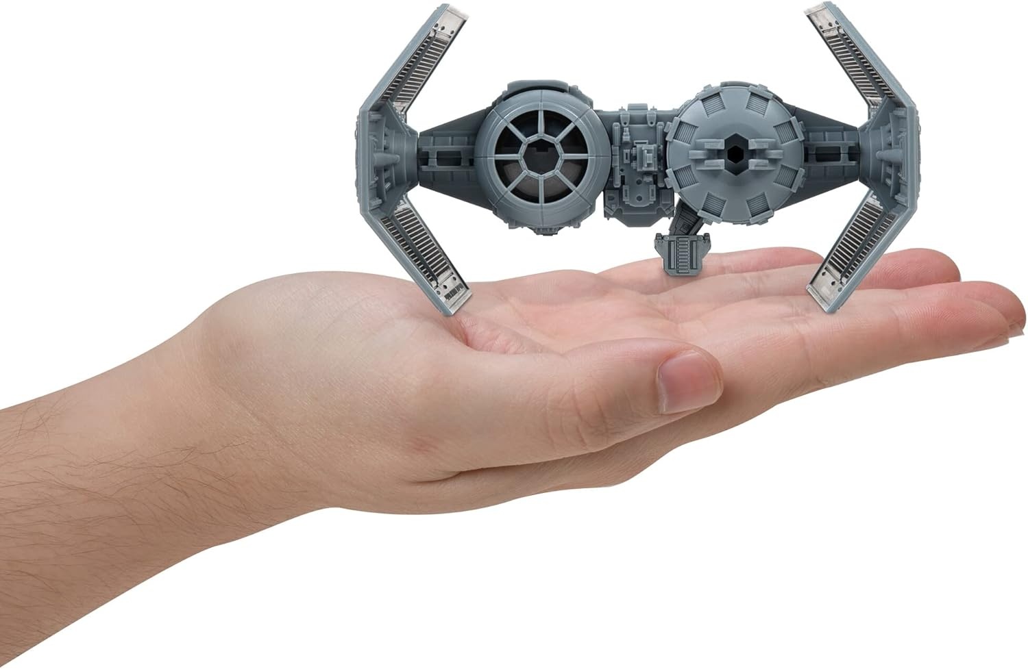 image:imageStar Wars Micro Galaxy Squadron TIE Bomber Armada Edition 5Inch Vehicle with Dual Cockpits Bomb Bay and 1Inch Micro Figure AccessoryTIE Bomber