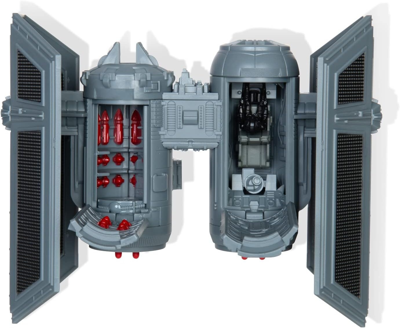 image:imageStar Wars Micro Galaxy Squadron TIE Bomber Armada Edition 5Inch Vehicle with Dual Cockpits Bomb Bay and 1Inch Micro Figure AccessoryTIE Bomber