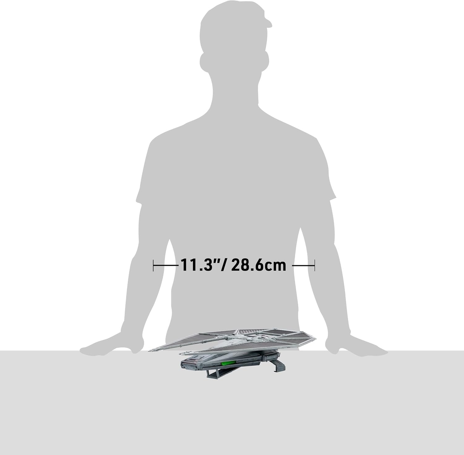 image:imageStar Wars Micro Galaxy Squadron TIE Reaper 9Inch Vehicle with Three 1Inch Micro Figure Accessories