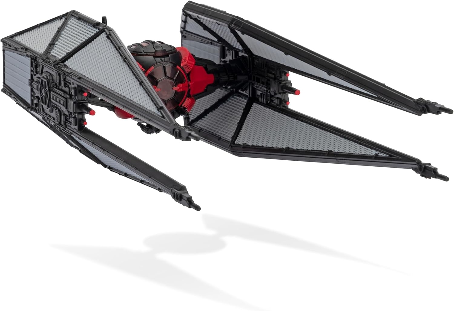 image:imageStar Wars Micro Galaxy Squadron TIE Whisper Mystery Bundle 5Inch Vehicle and 25Inch Vehicle with Micro Figure AccessoriesTIE Fighter Armada Edition