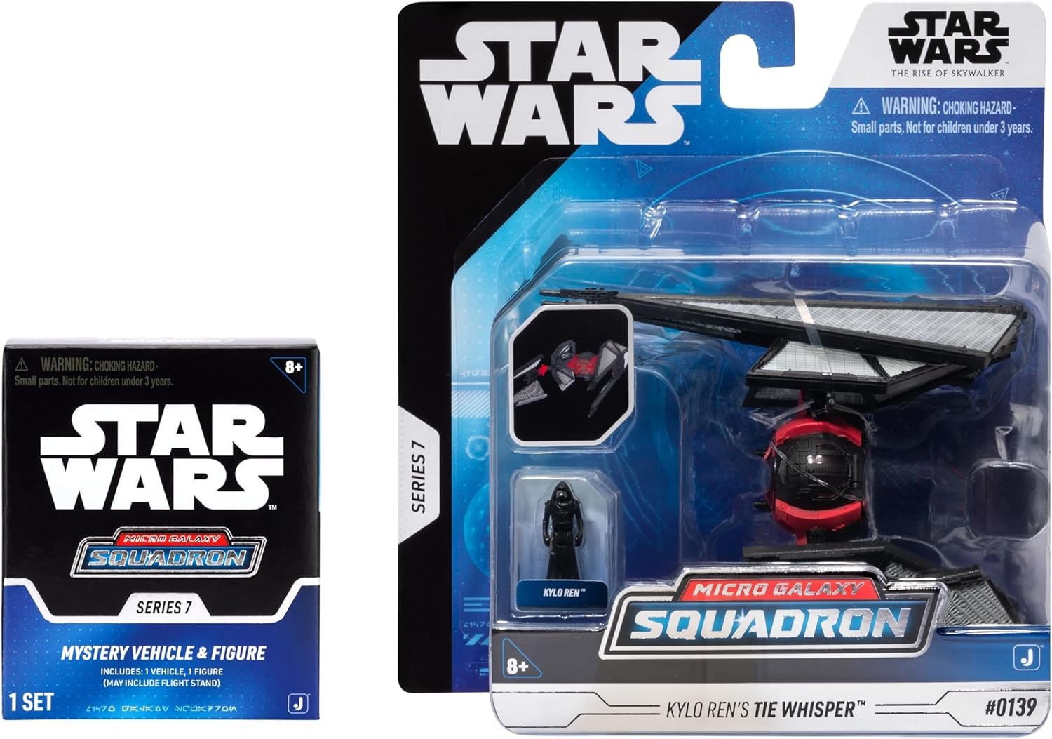 image:imageStar Wars Micro Galaxy Squadron TIE Whisper Mystery Bundle 5Inch Vehicle and 25Inch Vehicle with Micro Figure AccessoriesTIE Fighter Armada Edition