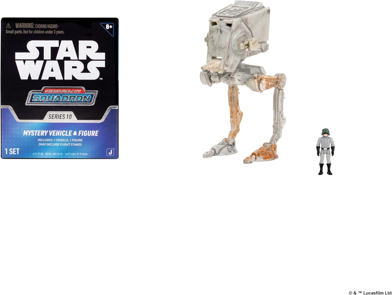 image:imageStar Wars Micro Galaxy Squadron Vulture Droid Mystery Bundle 3Inch Vehicle and 25Inch Vehicle with Micro Figure AccessoriesATST Armada Edition