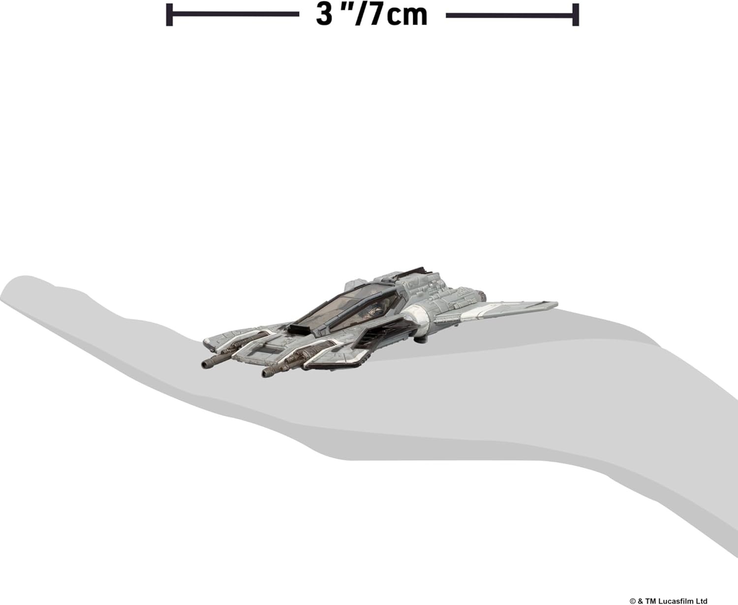 image:imageStar Wars Micro Galaxy Squadron Vulture Droid Mystery Bundle 3Inch Vehicle and 25Inch Vehicle with Micro Figure AccessoriesPirate Snub Fighter Battle Damage