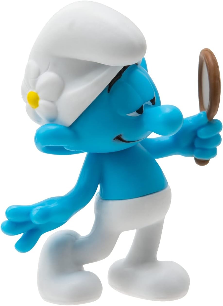image:imageThe Smurfs 40TH Anniversary Classic Figure 10 Pack Features 2Inch Smurfette Grouchy Greedy Papa Smurf Brainy Hefty Vanity Harmony Jokey Chef Authentic Details