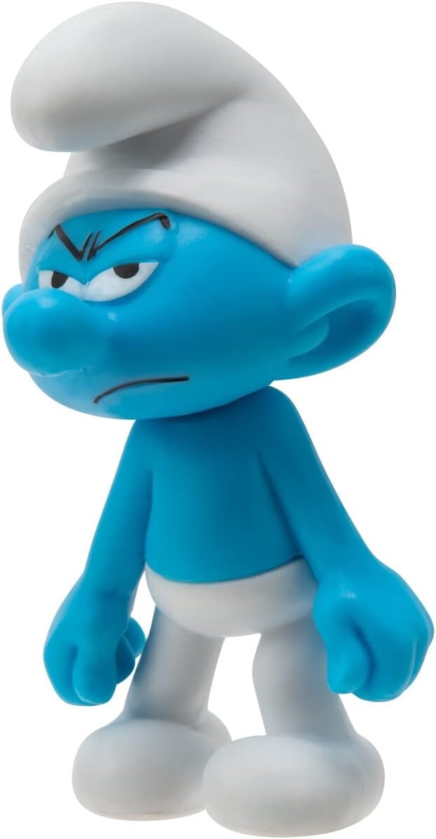 image:imageThe Smurfs 40TH Anniversary Classic Figure 10 Pack Features 2Inch Smurfette Grouchy Greedy Papa Smurf Brainy Hefty Vanity Harmony Jokey Chef Authentic Details