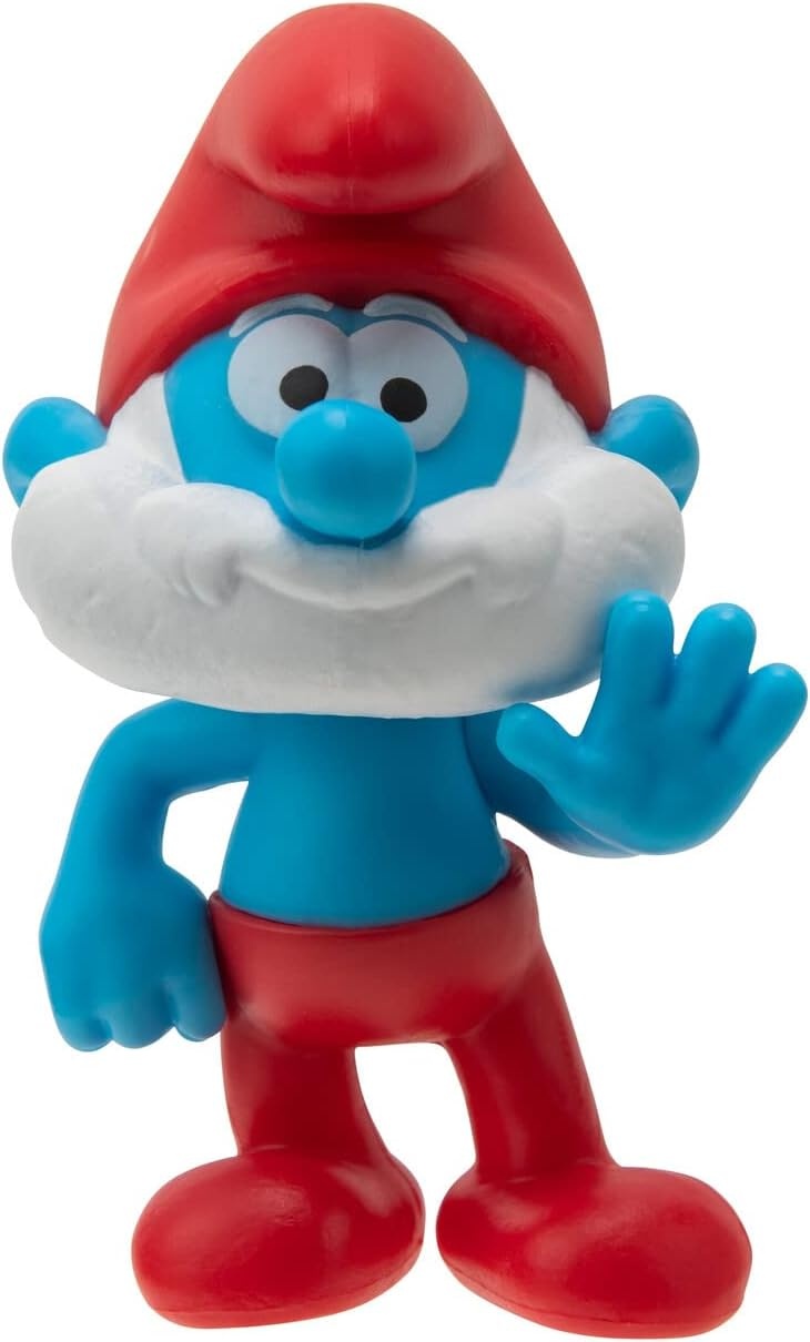 image:imageThe Smurfs 40TH Anniversary Classic Figure 10 Pack Features 2Inch Smurfette Grouchy Greedy Papa Smurf Brainy Hefty Vanity Harmony Jokey Chef Authentic Details