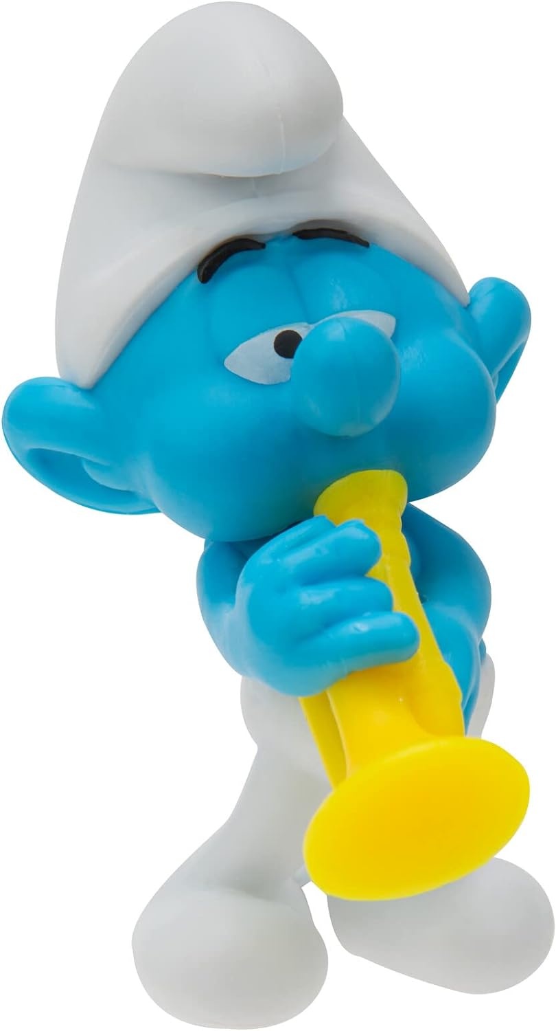 image:imageThe Smurfs 40TH Anniversary Classic Figure 10 Pack Features 2Inch Smurfette Grouchy Greedy Papa Smurf Brainy Hefty Vanity Harmony Jokey Chef Authentic Details