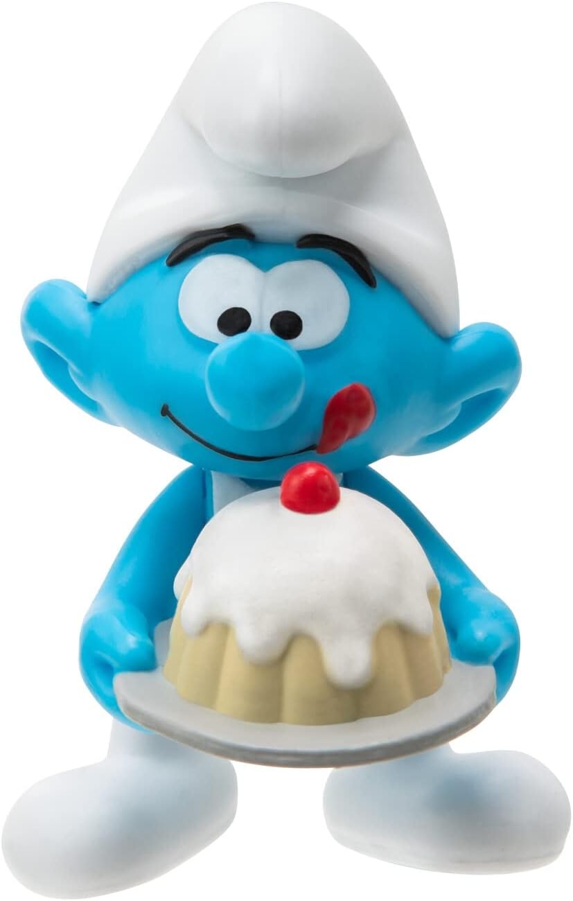 image:imageThe Smurfs 40TH Anniversary Classic Figure 10 Pack Features 2Inch Smurfette Grouchy Greedy Papa Smurf Brainy Hefty Vanity Harmony Jokey Chef Authentic Details