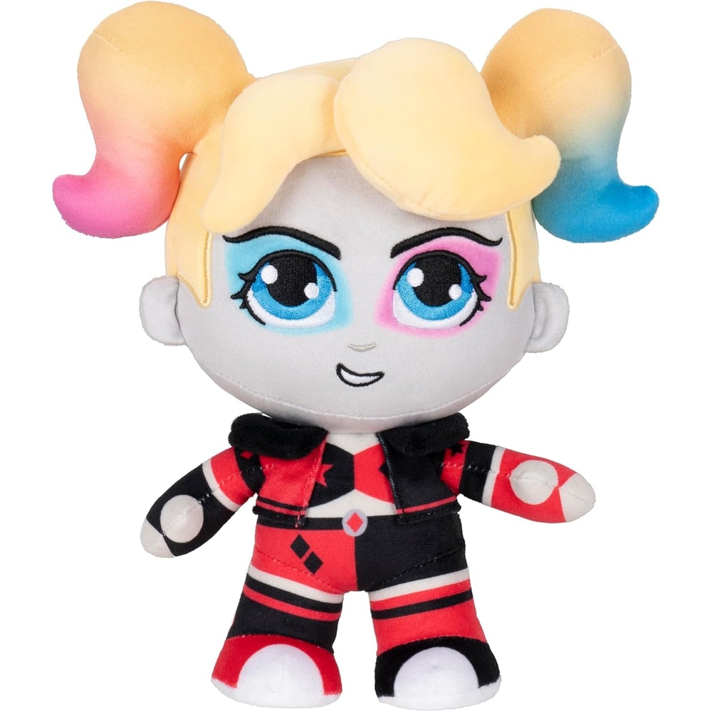 image:imageJazwares DC Harley Quinn Plush 8Inch Stuffed Collectible SuperVillain Toy from Warner Bros Officially Licensed Ages 3