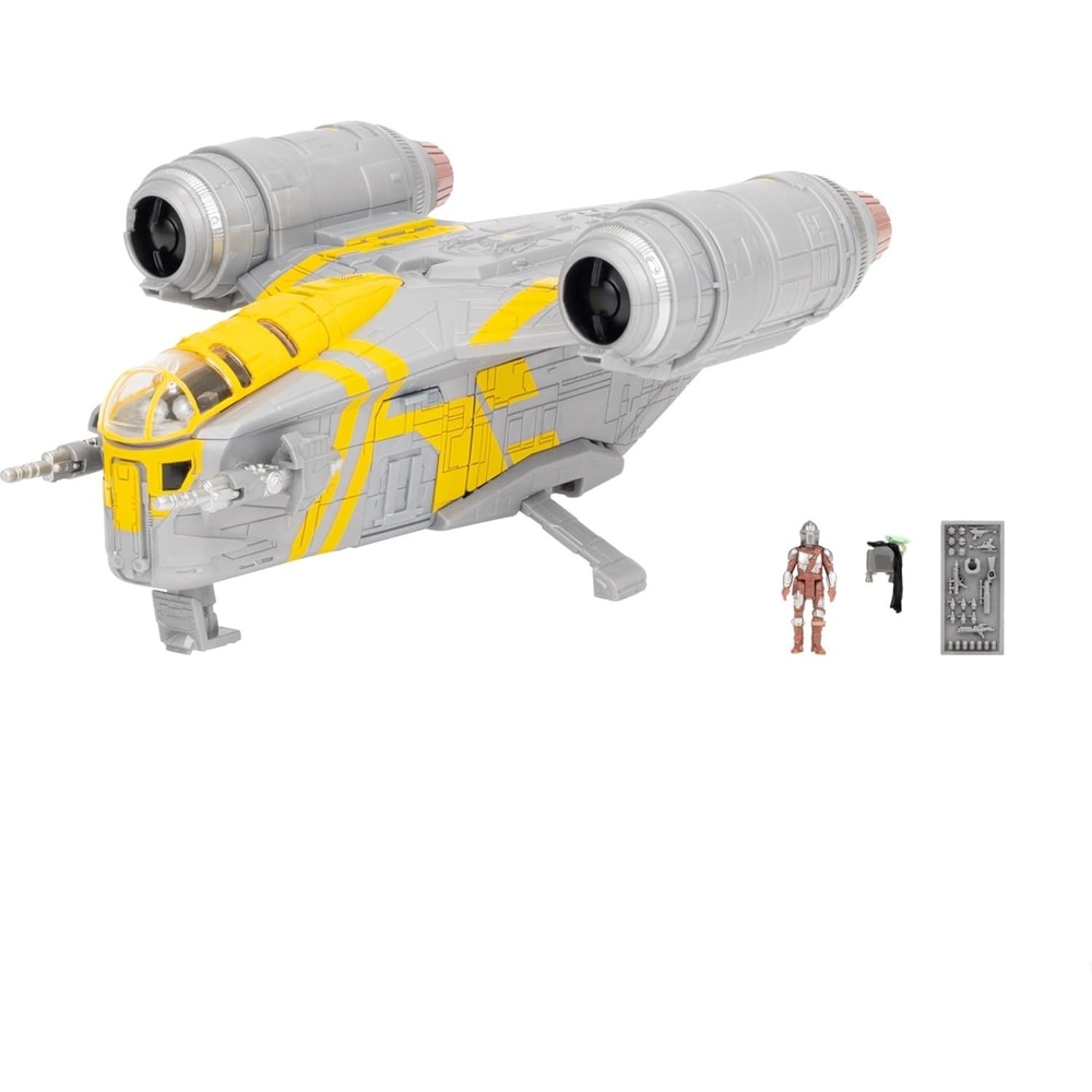 image:imageJazwares Star Wars Micro Galaxy Squadron ARC170 Starfighter 8Inch Vehicle with Three 1Inch Micro Figure AccessoriesRazor Crest