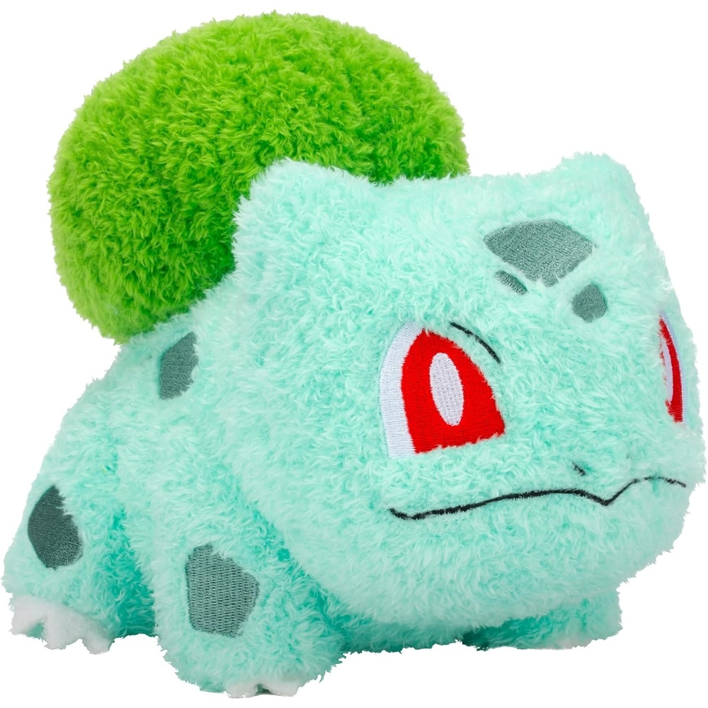 image:imagePokemon Cuddly Pikachu Plush 8Inch Soft Shaggy Plush with Authentic DetailsBulbasaur