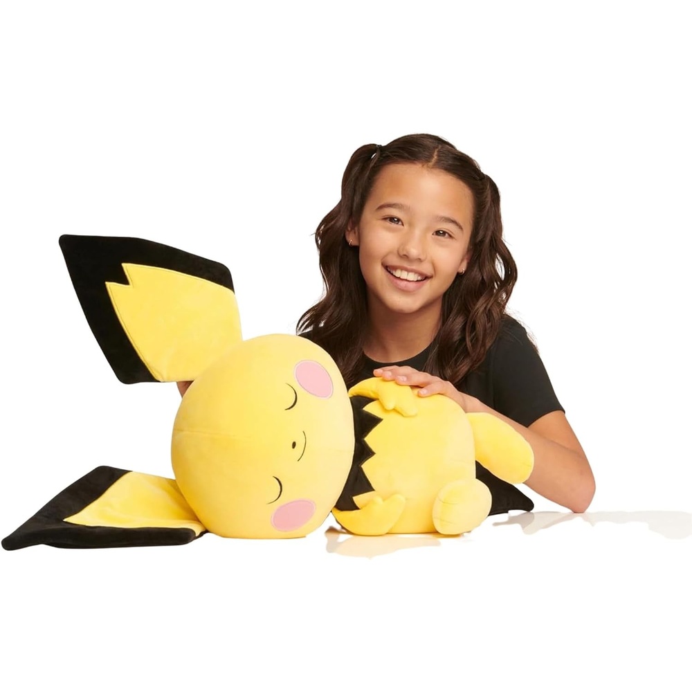 image:imagePokemon Snorlax Sleeping Plush 18Inch Premium Plush in Sleeping PosePichu