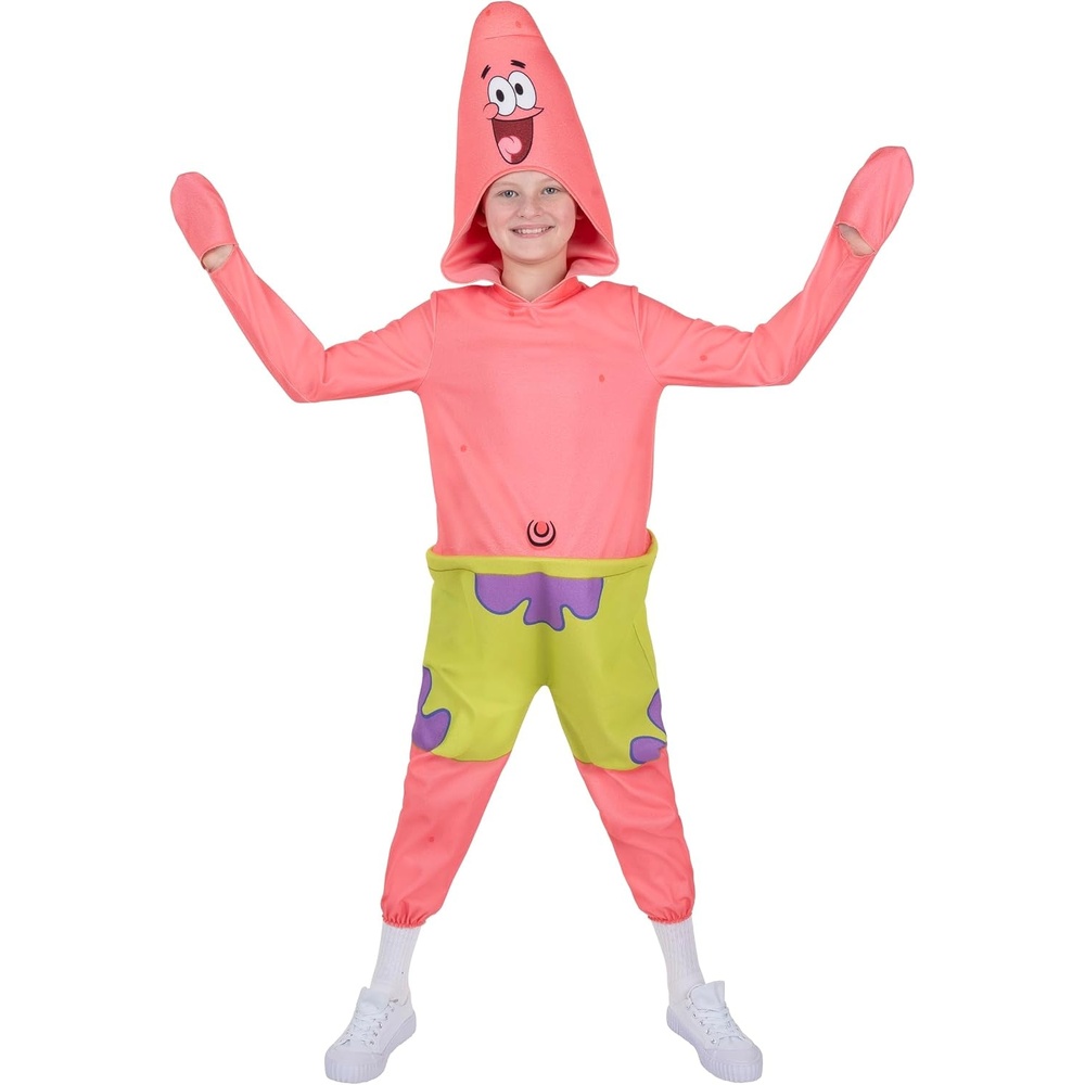 image:imageSpongeBob SquarePants Patrick Official Youth Onesie Halloween Costume Premium Quality Onesie JumpsuitS 57