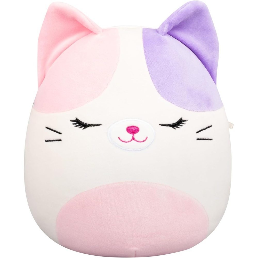 image:imageSquishmallows 8Inch Tahoe Tortoiseshell Cat Little Ultrasoft Official Kelly Toy PlushPink and Purple Calico Cat