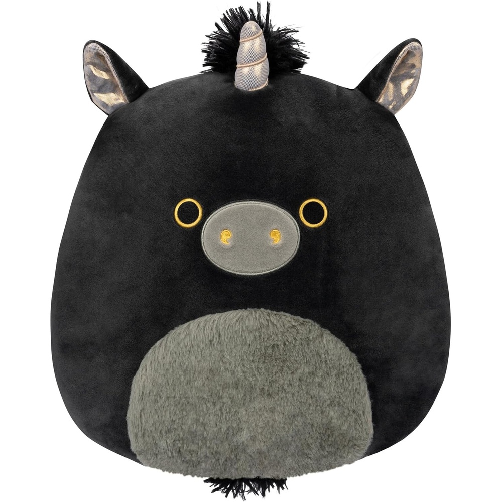 image:imageSquishmallows Official Kellytoy Plush 12 Ilene The Pink Unicorn Ultrasoft Stuffed Animal Plush ToyBlack and Gold Unicorn