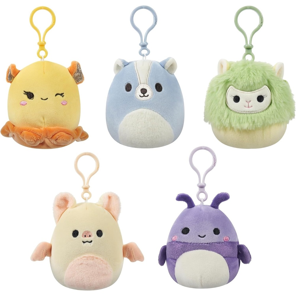 image:imageSquishmallows Original 35Inch ClipOn Plush 5Pack Ultrasoft Official Jazwares Plush